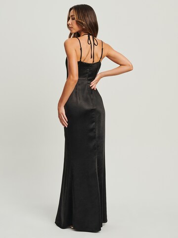 BWLDR Evening Dress 'CHI' in Black: back