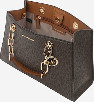 MICHAEL Michael Kors Handtas 'SATCHEL CYNTHIA' in Bruin