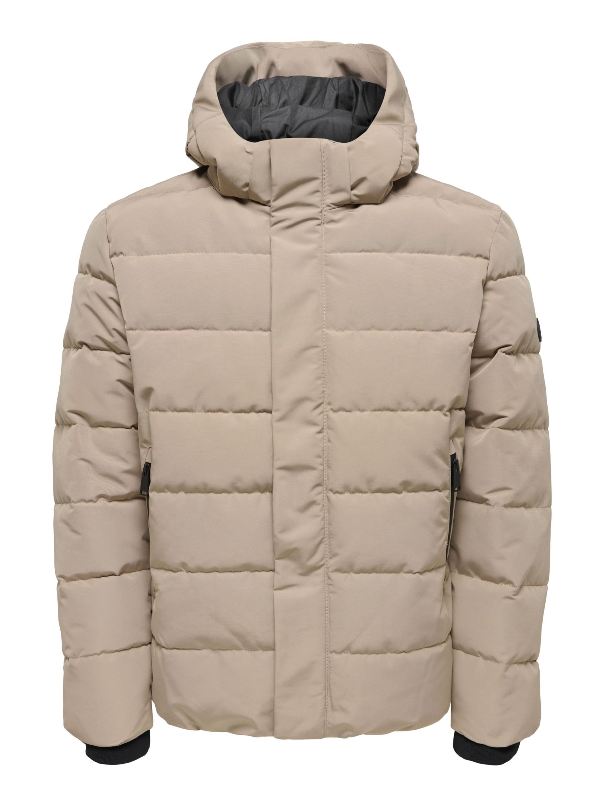 Only & Sons Veste d’hiver 'ONSCayson' en L en beige, Vue avec produit