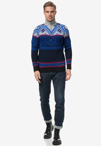 Rusty Neal Sweater in Blue