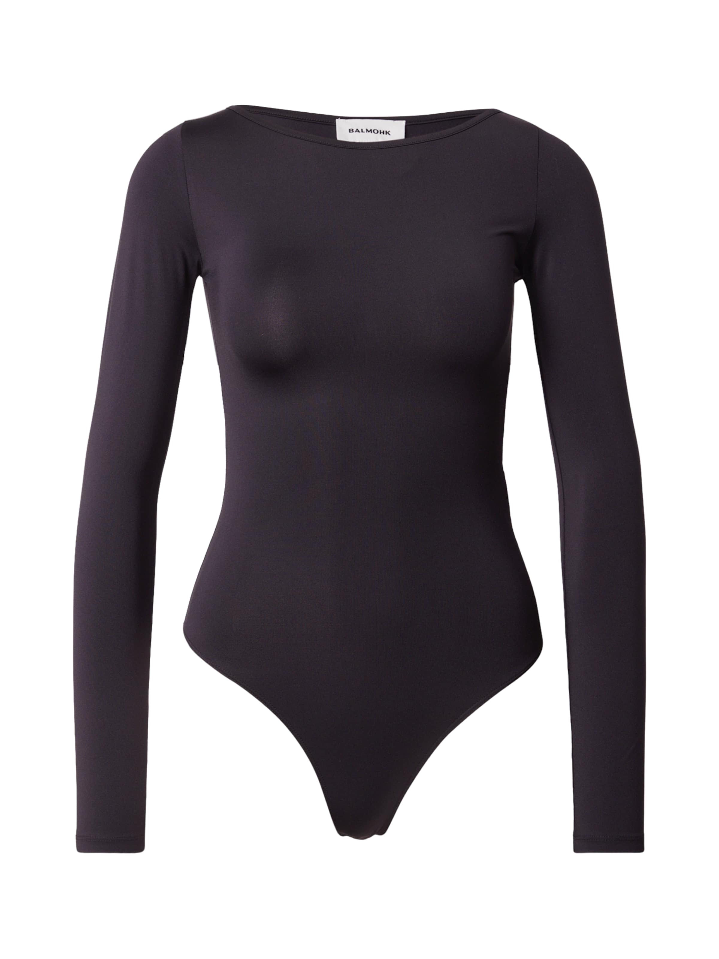 Shirtbody BALMOHK en noir : devant