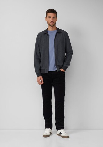 s.Oliver Zip-Up Hoodie in Grey