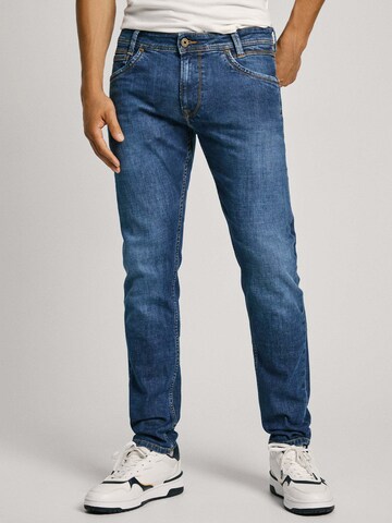 Tapered Jeans di Pepe Jeans in blu: frontale