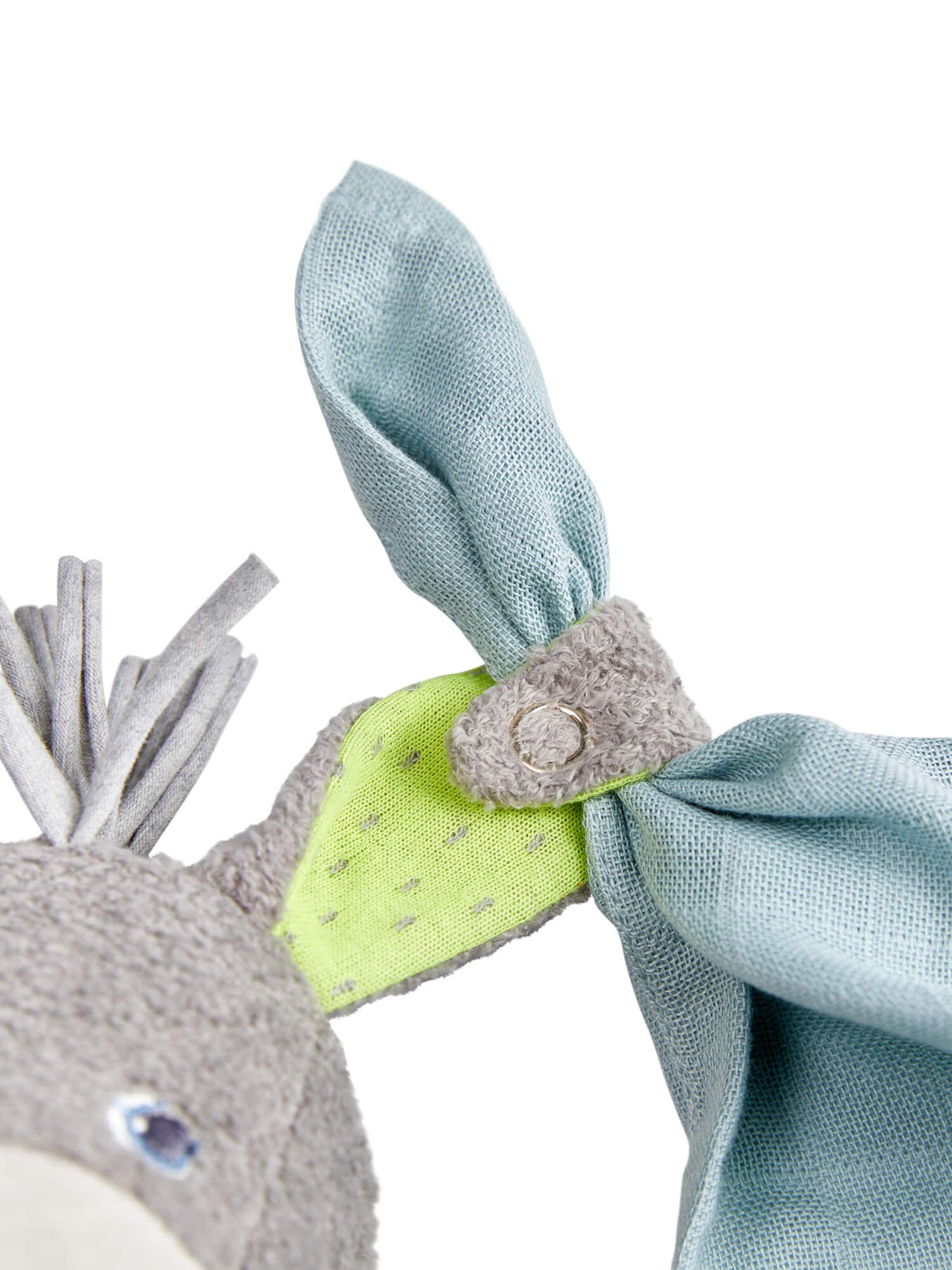 Animaux en peluche ' Schnullertier ' HABA en gris