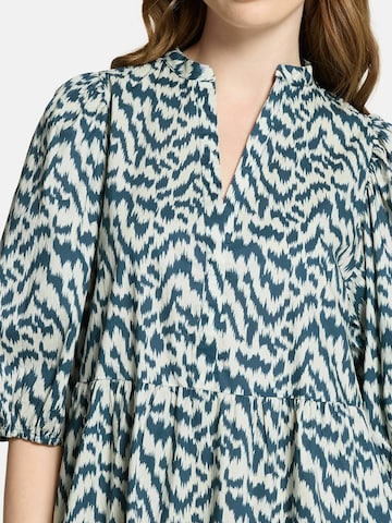 Robe 'Atzi' co'couture en bleu