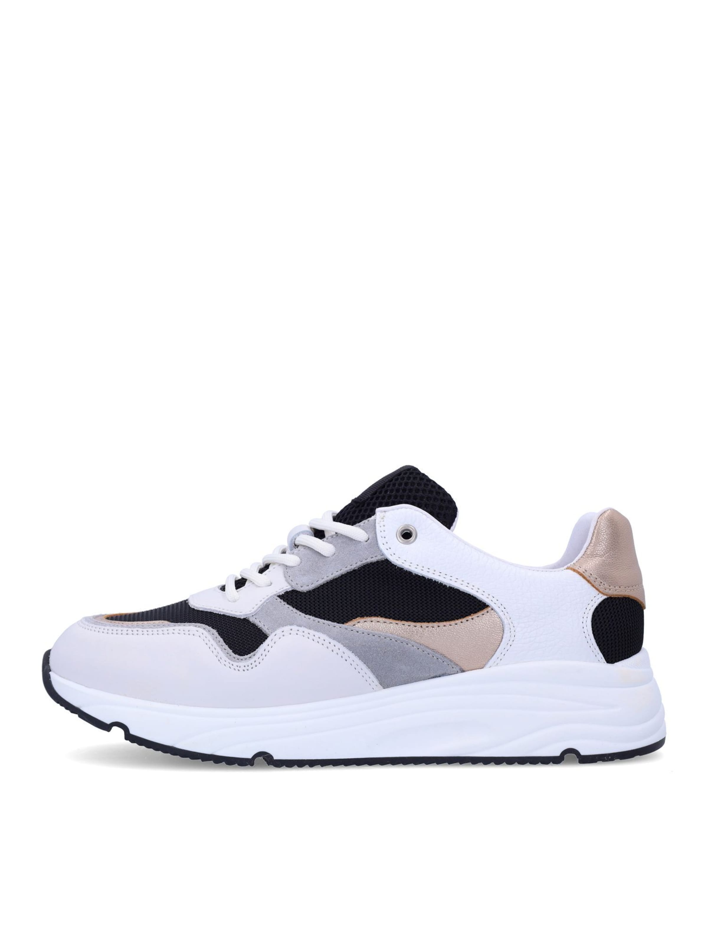 MANFIELD Sneaker in Weiß: Vorderseite