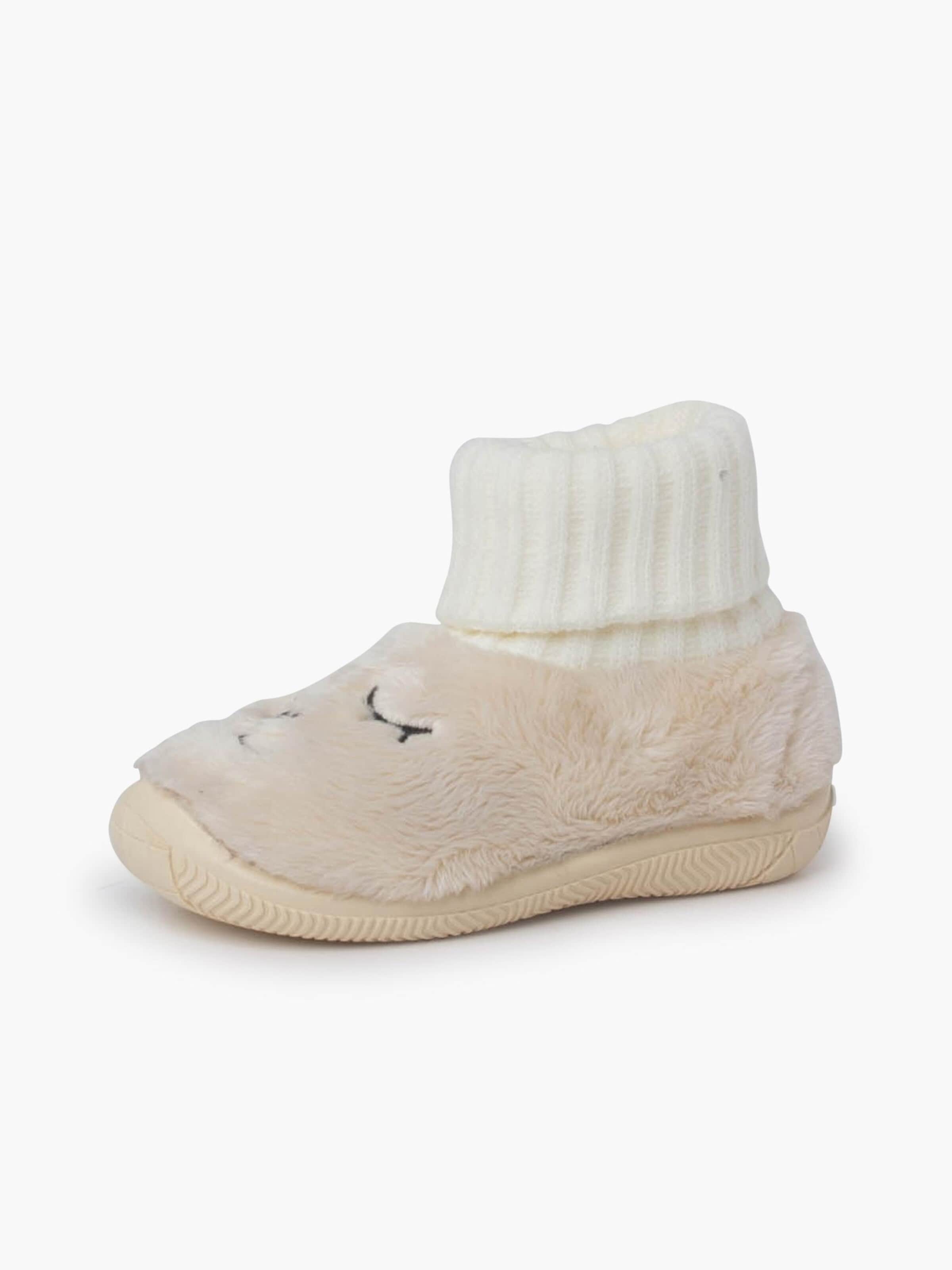 Pisamonas Slipper in Beige: front