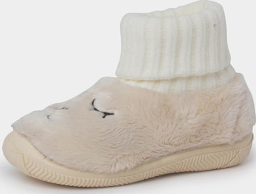 Pisamonas - Zapatillas de casa en beige: frente
