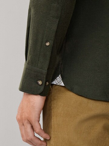 Coupe slim Chemise Hackett London en vert