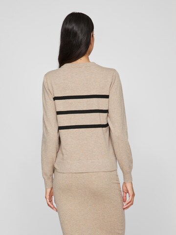 VILA Sweater 'Vikerry' in Beige