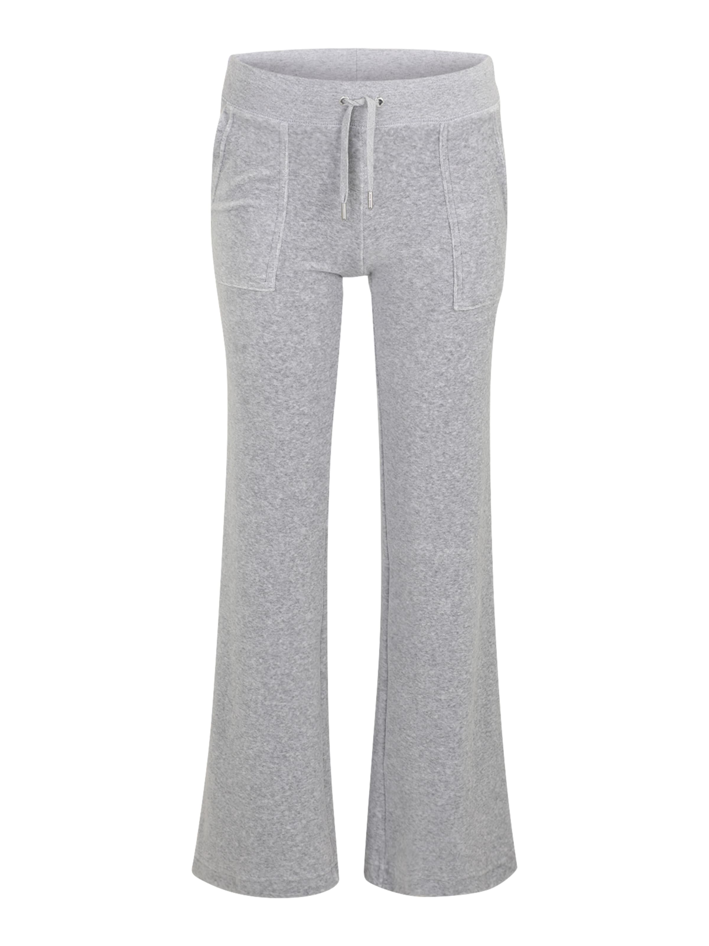 Juicy Couture Petite Flared Trousers 'LAYLA' in Grey: front