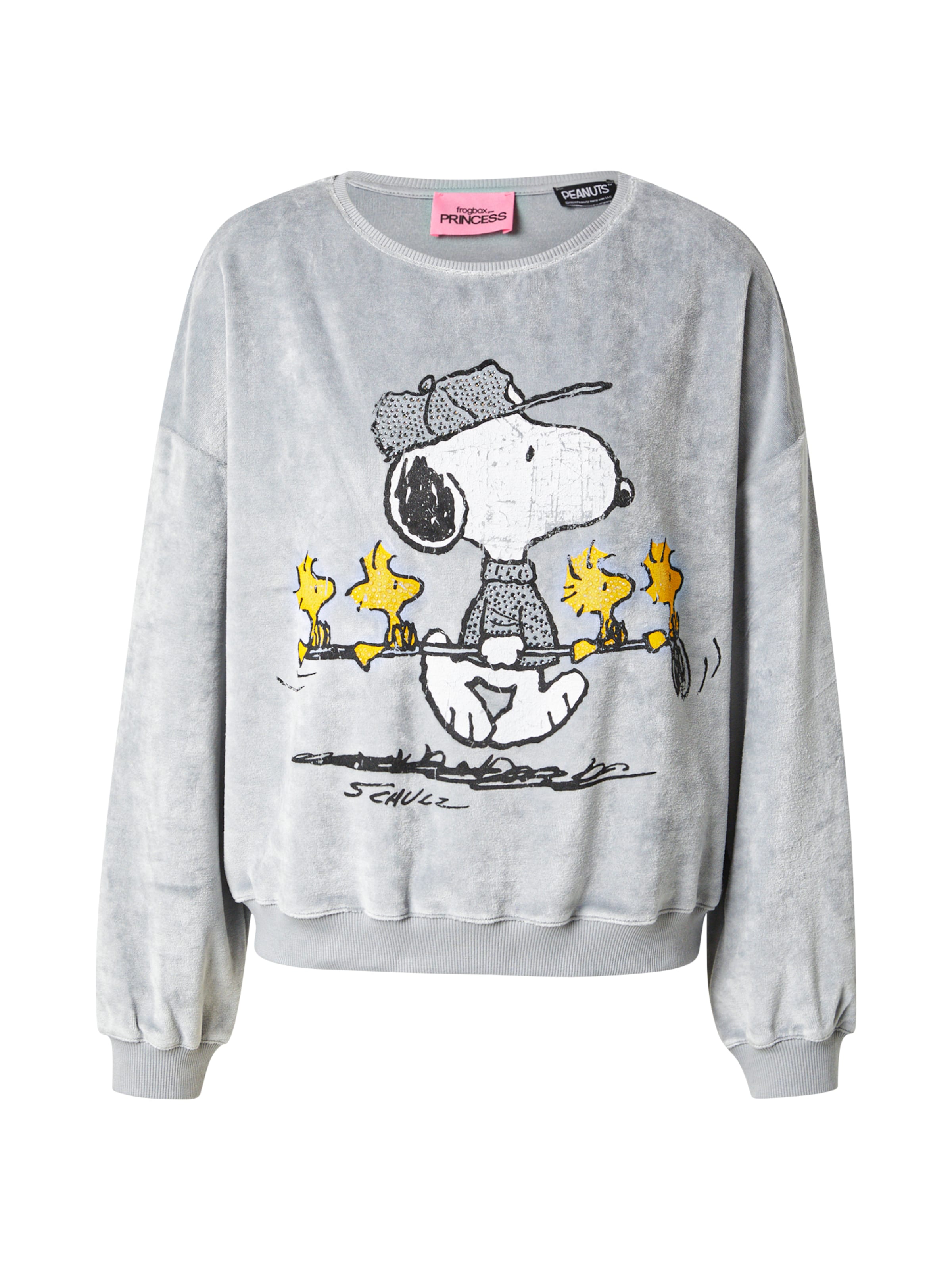 PRINCESS GOES HOLLYWOOD Bluzka sportowa 'Snoopy Golf' w kolorze szary: przód