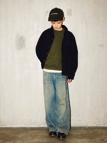 NAME IT - Sudadera 'NKMNori' en verde: frente