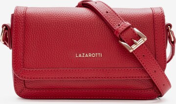 Lazarotti Crossbody Bag 'Bologna' in Red: front