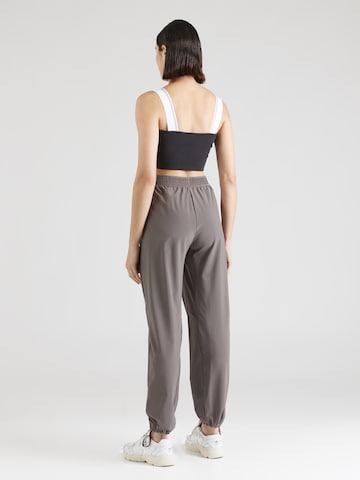 ADIDAS PERFORMANCE Wide leg Workout Pants in Grey