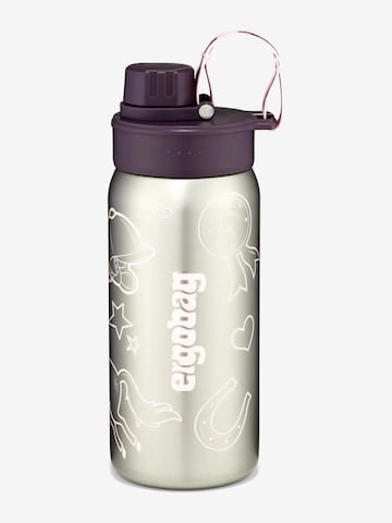 ergobag Drinking Bottle 'Trinkflasche Edelstahl Trinkflasche' in Purple: front