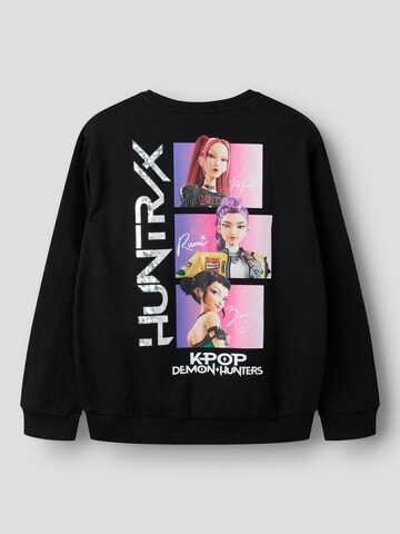 Felpa 'NKFADA KPOP' di NAME IT in nero