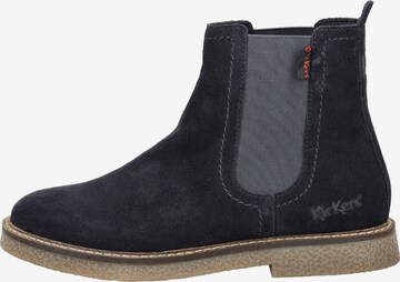 Kickers Femme Lorel Bottine Chelsea Cuir - Chaussures Confortables Style Iconique