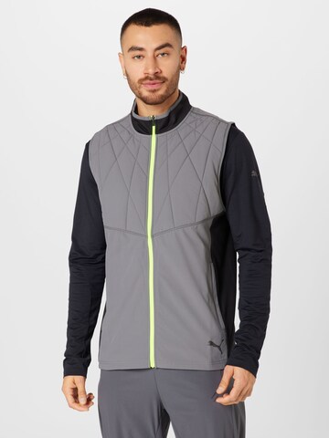 Gilet de sport PUMA en gris : devant