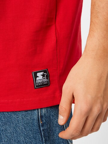 Starter Black Label Shirt in Red