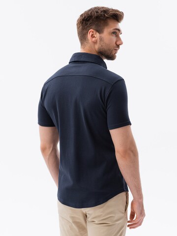 Coupe slim Chemise 'K541' Ombre en bleu