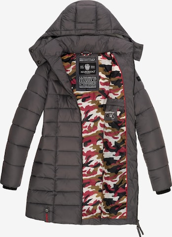 MARIKOO Winter coat 'Abendsternchen' in Grey