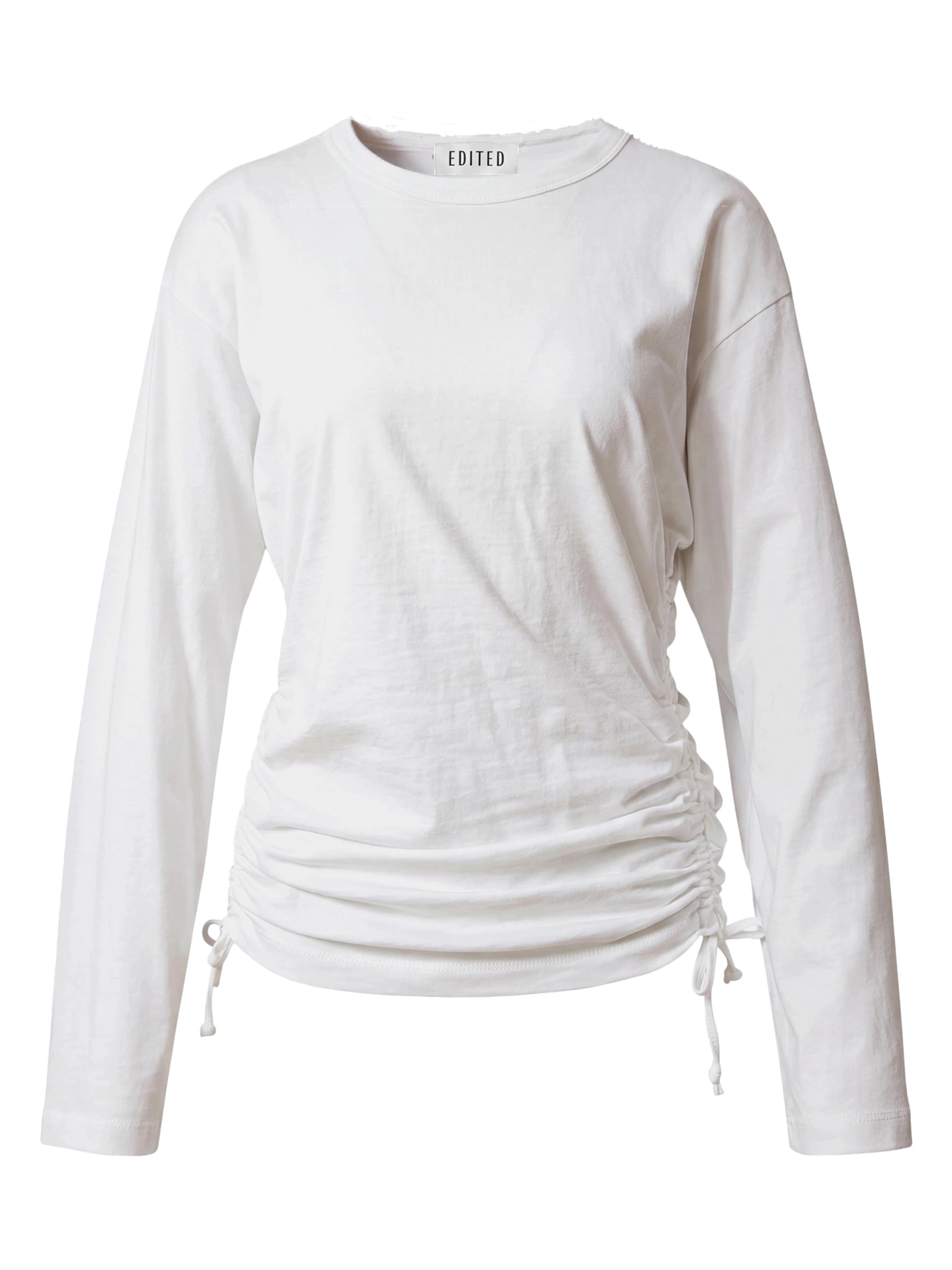EDITED Shirt 'Gilda' in Weiß: Vorderseite