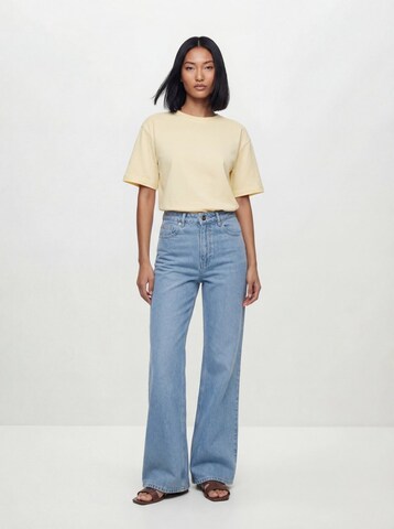 ÉVOIR by Alena Gerber Wide Leg Jeans in Blau: Vorderseite