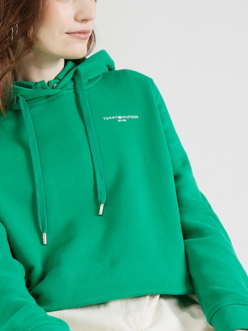 Felpa '1985' di TOMMY HILFIGER in verde