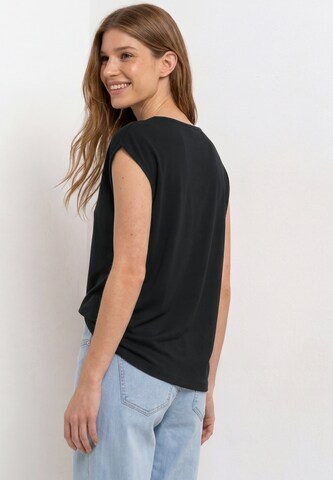 STREET ONE Shirt in Black