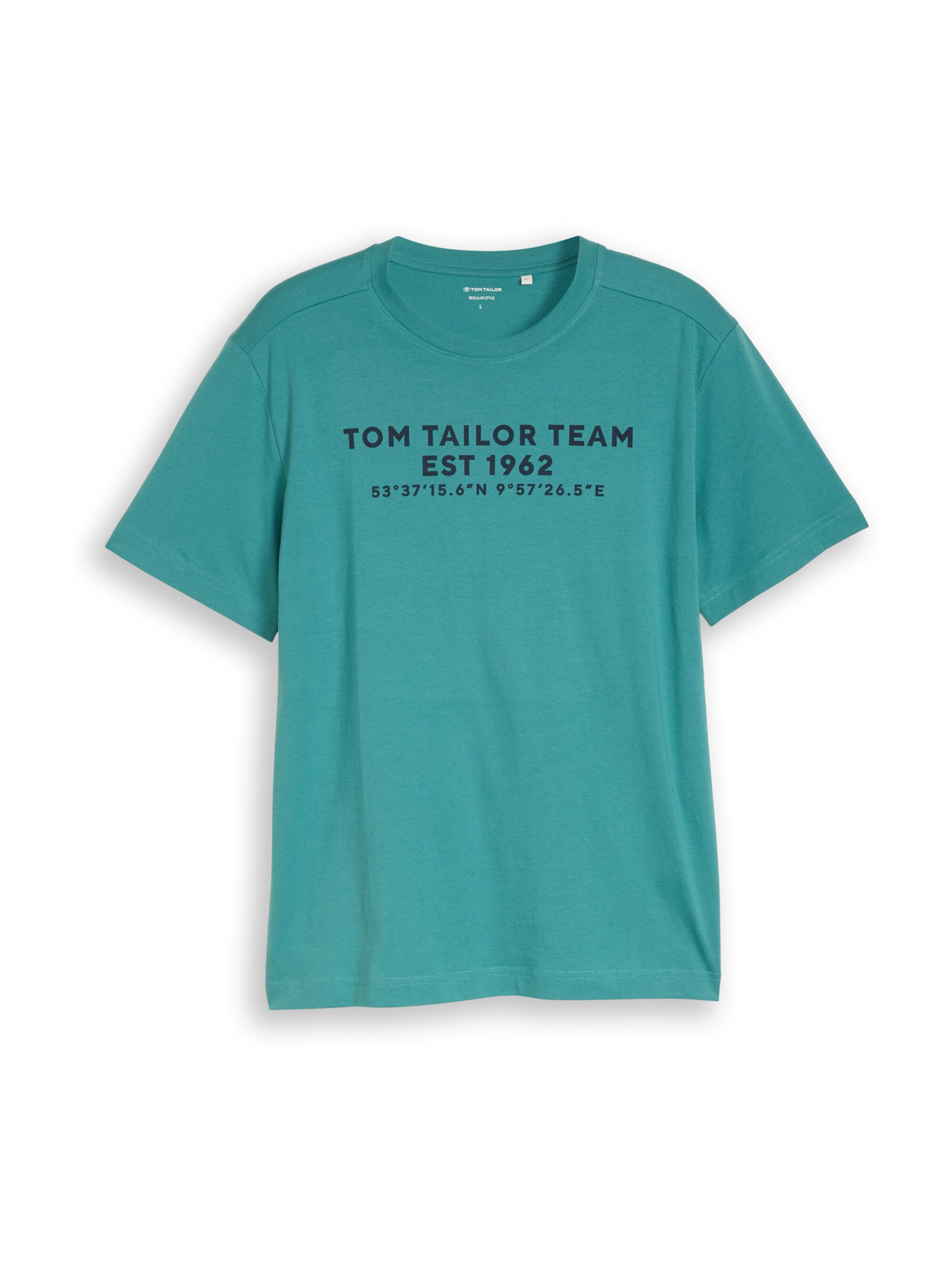 TOM TAILOR Póló - zöld: elől