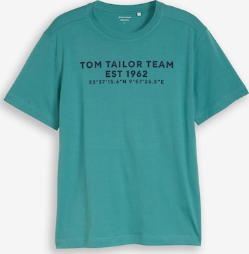 TOM TAILOR - Camisa em verde: frente