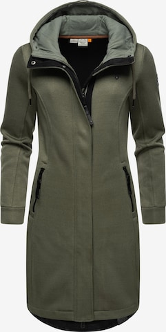 Manteau en tricot Ragwear en vert : devant