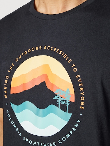 T-Shirt fonctionnel 'Path Lake™ II' COLUMBIA en noir