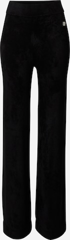 Loosefit Pantalon 'Shenin' HUGO en noir : devant