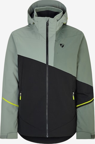 ZIENER Athletic Jacket 'TIMPA' in Green: front