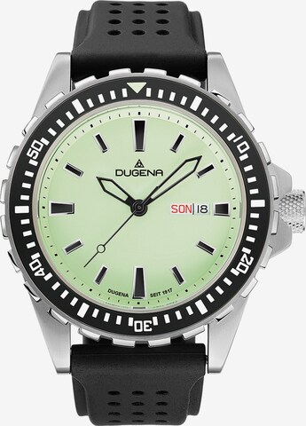 DUGENA Analog Watch in Black: front