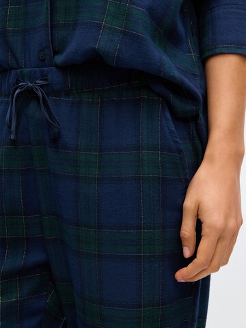 HunkemöllerPidžama hlače - plava boja