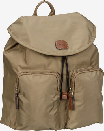 Bric's Rucksack 'X-Travel' in Grün: Vorderseite