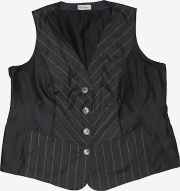 Ulla Popken Weste 5XL in Schwarz: Vorderseite