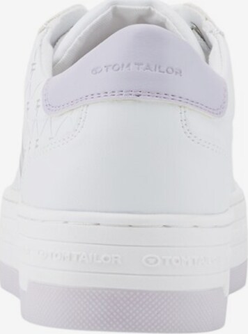 TOM TAILOR Sneakers in White