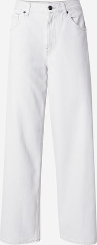 balta TOPSHOP Laisvas Džinsai 'Gilmore': priekis