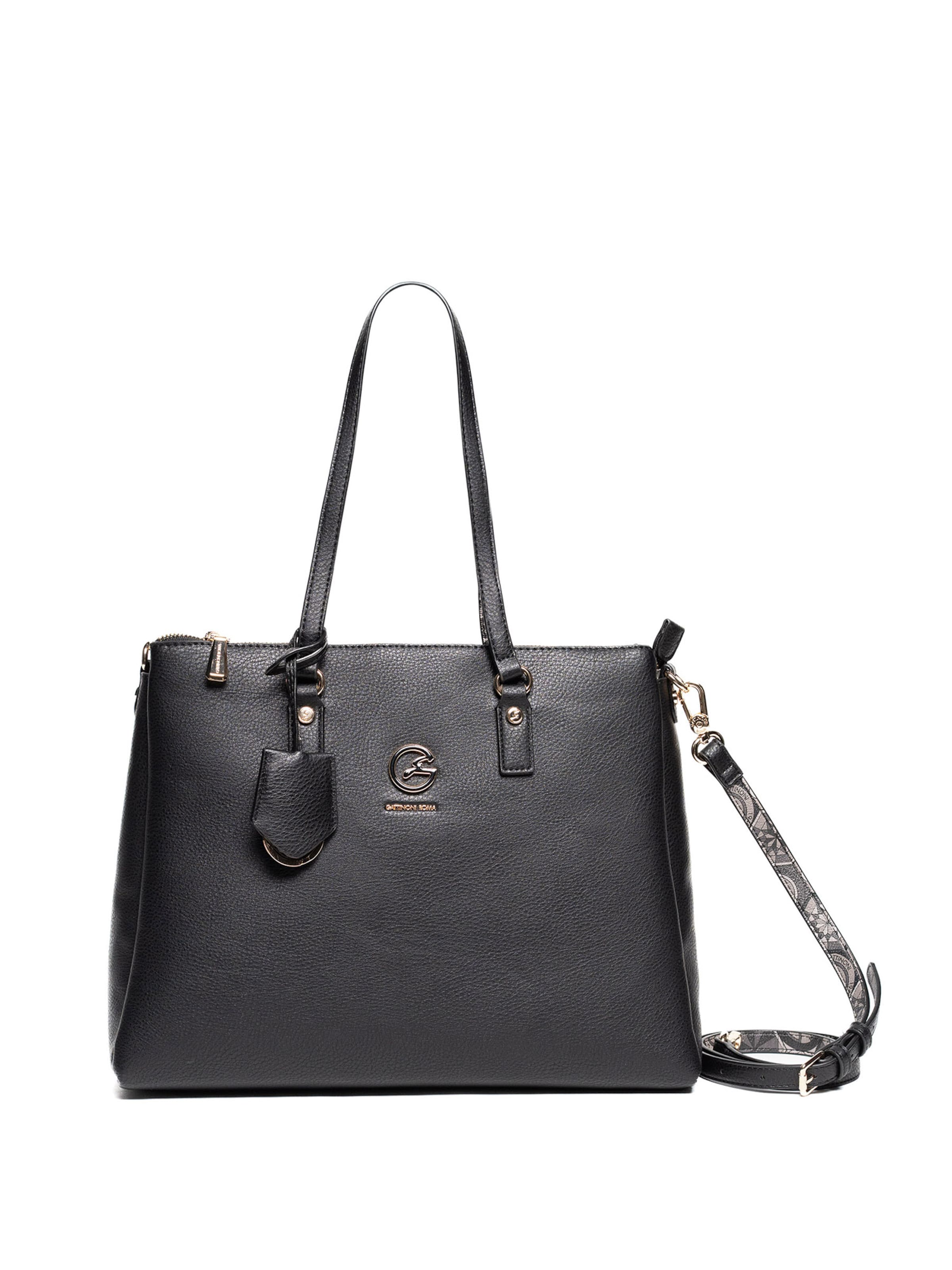 Gattinoni Handtas in Zwart: voorkant