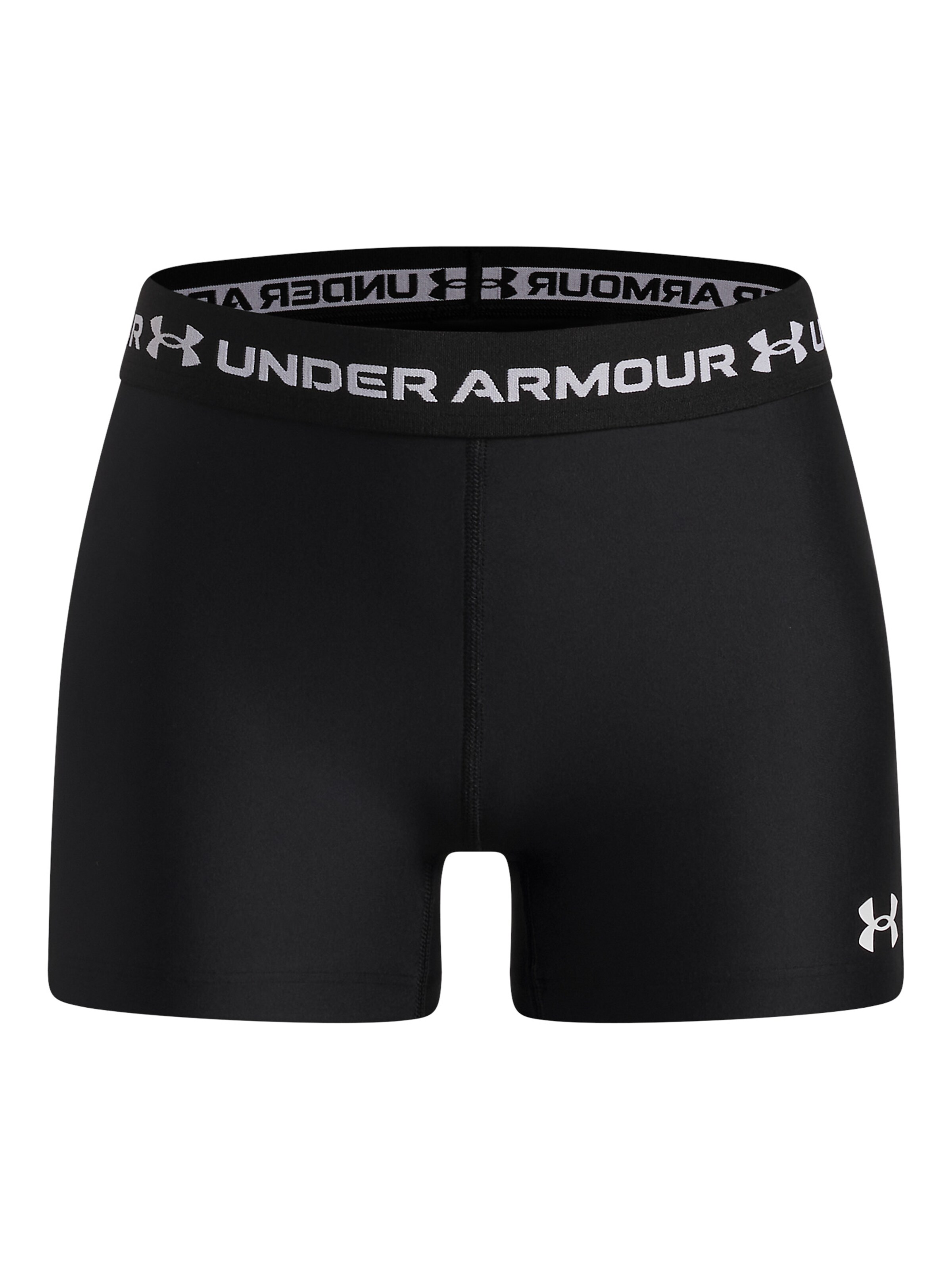 UNDER ARMOUR Skinny Sports trousers in Black: front