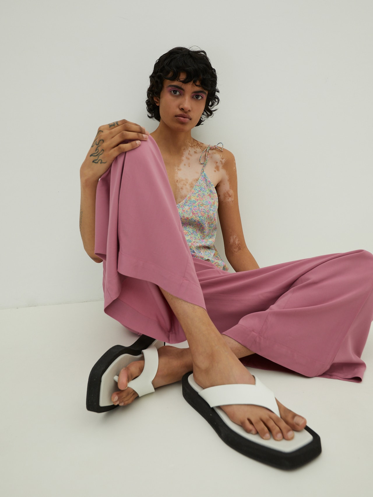 EDITED Produkte Hose 'Victoria' rosé