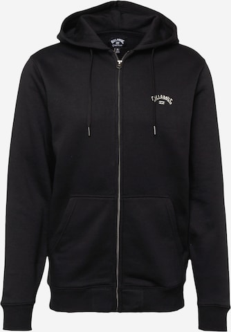 BILLABONG Sweat jacket 'ARCH' in Black: front