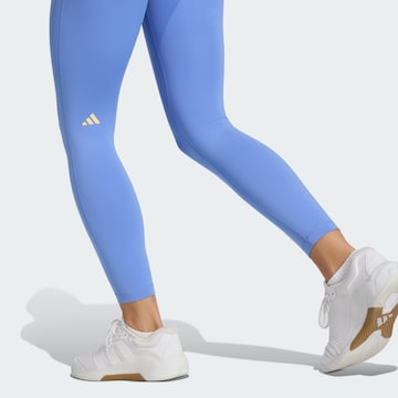 ADIDAS PERFORMANCE - Skinny Pantalón deportivo 'Studio All Me' en azul