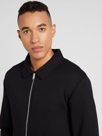 SELECTED HOMME Sweatjakke i sort