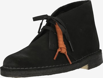 CLARKS Boots 'Desert' in Schwarz: Vorderseite