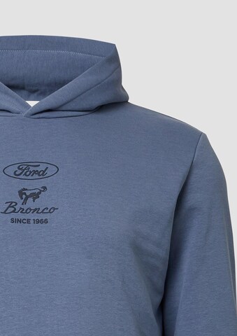 Sweat-shirt s.Oliver en bleu